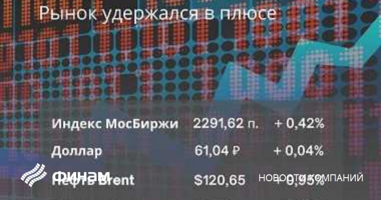 Российский рынок развернулся к росту