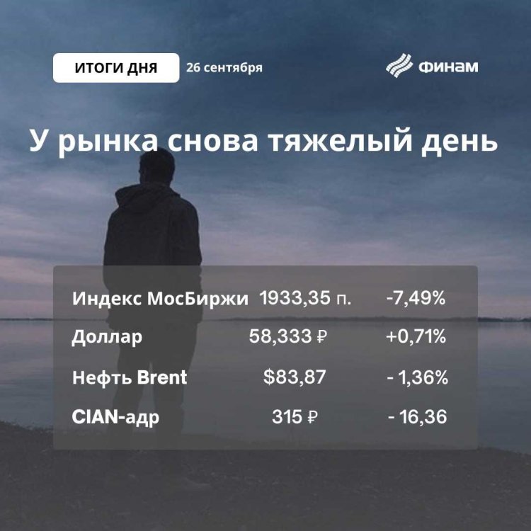 Российский рынок идет ко «дну» на геополитических рисках