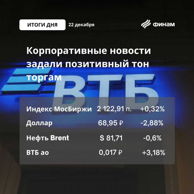 Укрепление рубля и корпоративные новости улучшили настроение российского рынка