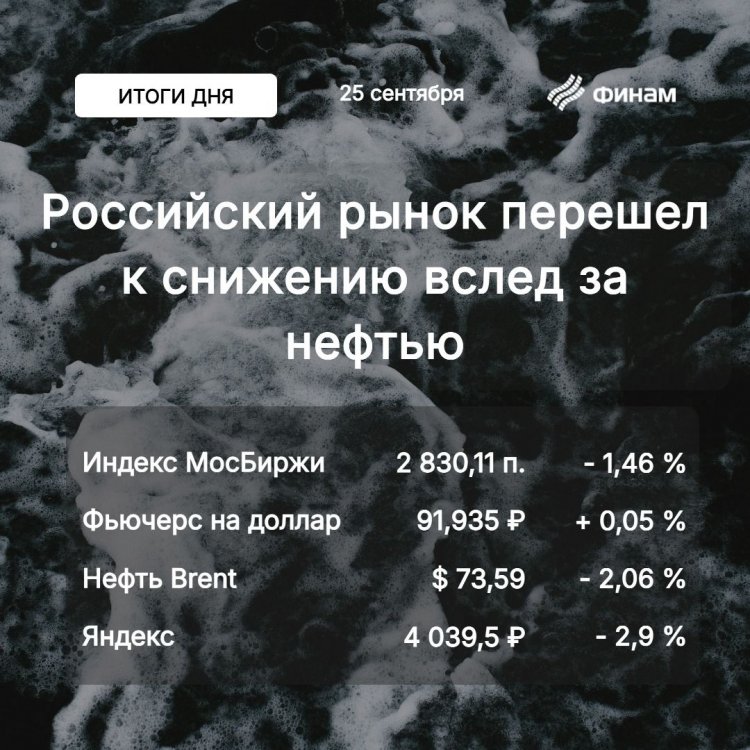 Рынок пошел за «Газпромом» и нефтью
