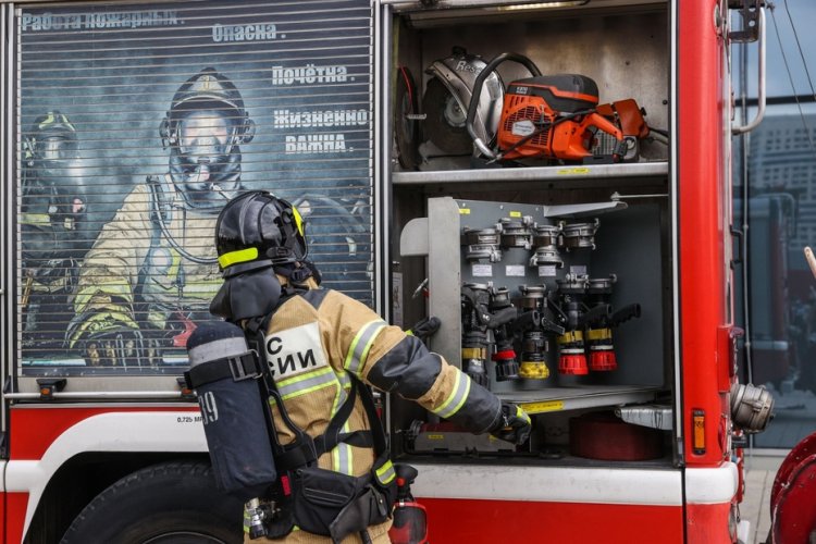 Взрыв газа спровоцировал пожар на Ставрополье